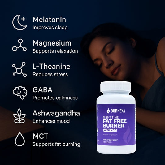 Burnexa Night Time Burner | Sleep + Overnight Weight-Management Support